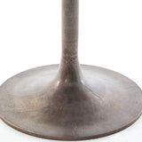Simone Bistro Table, Antique Rust - Modern Furniture - Dining Table - High Fashion Home