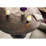 Simone Bistro Table, Antique Rust - Modern Furniture - Dining Table - High Fashion Home