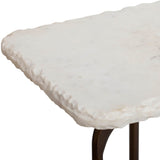 Skinny Marble Top Metal Console - Furniture - Accent Tables - High Fashion Home
