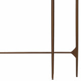 Skinny Marble Top Metal Console - Furniture - Accent Tables - High Fashion Home