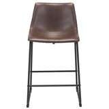 Smart Counter Stool, Vintage Espresso - Furniture - Dining - High Fashion Home