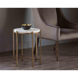 Solana End Table, Round - Furniture - Accent Tables - High Fashion Home