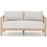 Sonoma Outdoor Sofa, Stone Grey/Washed Brown - Furniture - Sofas - High Fashion Home