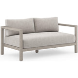 Sonoma Outdoor Sofa, Stone Grey/Weathered Grey - Furniture - Sofas - High Fashion Home