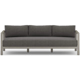 Sonoma Outdoor Sofa, Charcoal/Weathered Grey - Furniture - Sofas - High Fashion Home