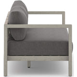 Sonoma Outdoor Sofa, Charcoal/Weathered Grey - Furniture - Sofas - High Fashion Home