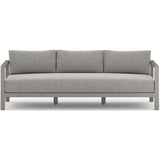 Sonoma Outdoor Sofa, Faye Ash/Weathered Grey - Furniture - Sofas - High Fashion Home
