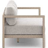 Sonoma Outdoor Sofa, Stone Grey/Washed Brown - Furniture - Sofas - High Fashion Home