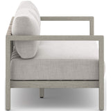 Sonoma Outdoor Sofa, Stone Grey/Weathered Grey - Furniture - Sofas - High Fashion Home