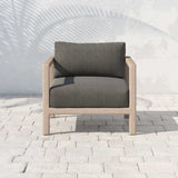 Sonoma Outdoor Chair, Charcoal/Washed Brown - Furniture - Chairs - High Fashion Home