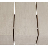 Sonora Outdoor Dining Table, Weathered Grey - Modern Furniture - Dining Table - High Fashion Home