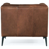 Nicolla Leather Chair-Furniture - Chairs-High Fashion Home