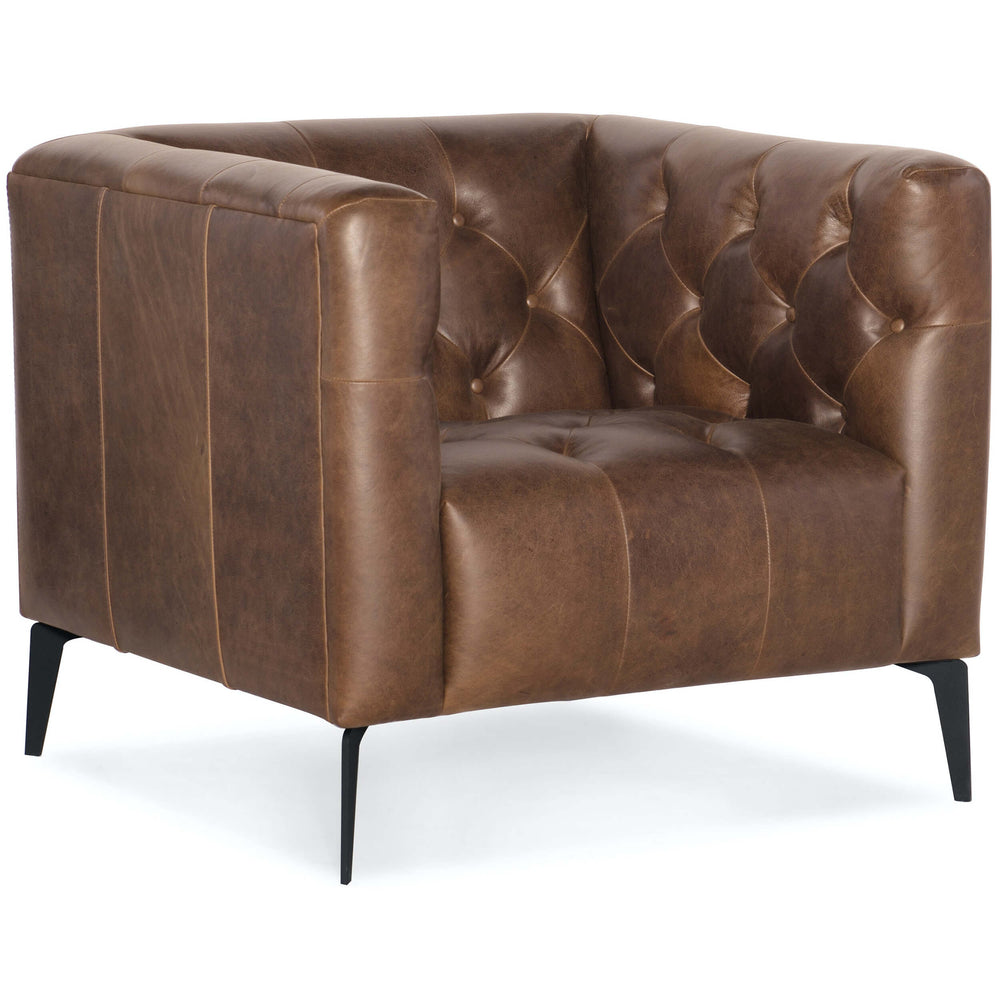 Nicolla Leather Chair-Furniture - Chairs-High Fashion Home