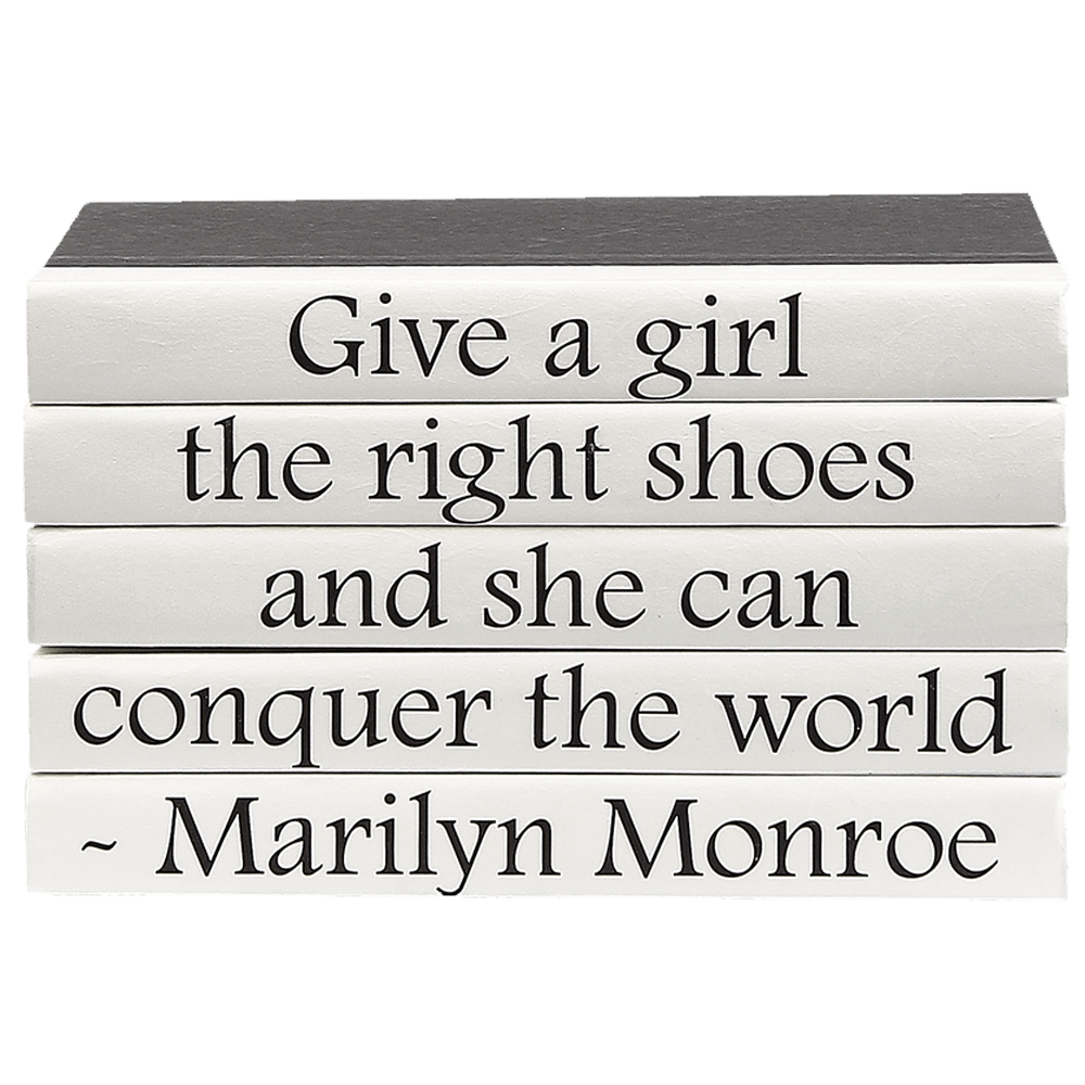 Stack of Books, Give A Girl - Gifts - High Fashion Home
