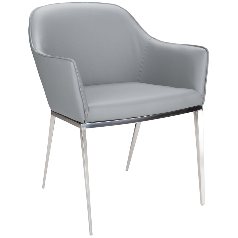 Stanis Chair, Grey - Furniture - Chairs - High Fashion Home