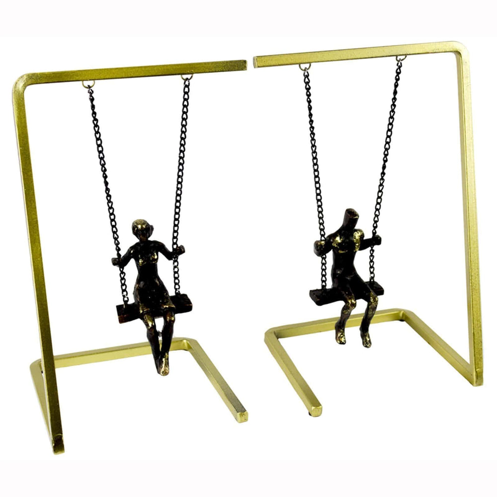 Swing Bookends, Set of 2 - Accessories - High Fashion Home