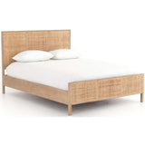 Sydney Bed, Natural - Modern Furniture - Beds - High Fashion Home