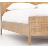 Sydney Bed, Natural - Modern Furniture - Beds - High Fashion Home