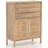 Sydney Tall Dresser, Natural - Furniture - Storage - High Fashion Home