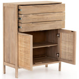 Sydney Tall Dresser, Natural - Furniture - Storage - High Fashion Home