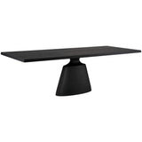 Taji Dining Table, Onyx - Modern Furniture - Dining Table - High Fashion Home
