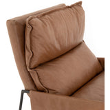 Taryn Leather Chair, Chaps Saddle - Modern Furniture - Accent Chairs - High Fashion Home