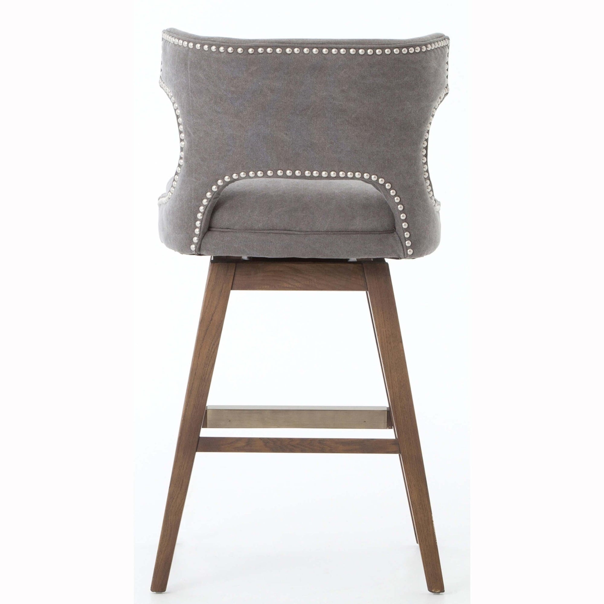 Task Swivel Counter Stool, Dark Moon High Fashion Home