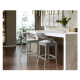 Tiffany Bar Stool, Grey - Furniture - Dining - Dining Stools