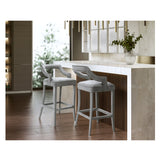 Tiffany Bar Stool, Grey - Furniture - Dining - Dining Stools