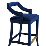 Tiffany Counter Stool, Navy - Furniture - Dining - Dining Stools