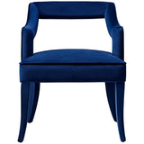 Tiffany Chair, Navy - Furniture - Chairs - Fabric 