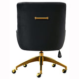 Beatrix Swivel Office Chair, Black - Furniture - Office - High Fashion Home