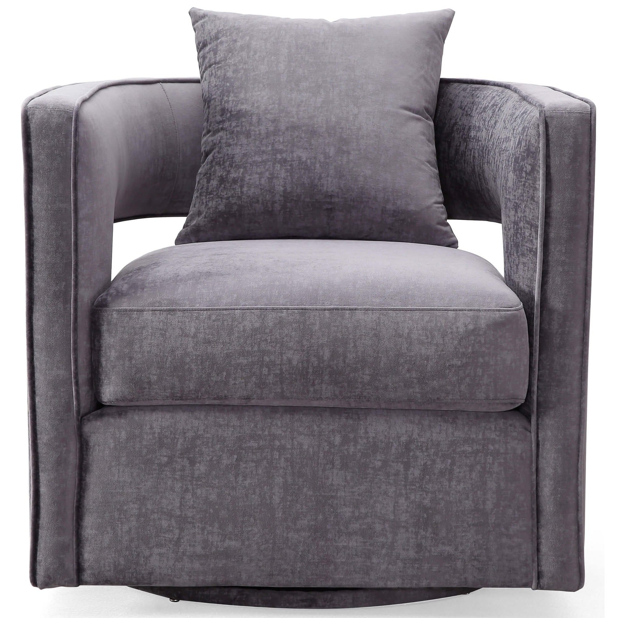 Kenneth Swivel Chair, Grey – High Fashion Home