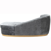 Adele Chaise, Grey - Furniture - Chaises & Benches