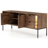 Trey Media Console - Furniture - Accent Tables - High Fashion Home