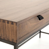 Trey Modular Writing Desk, Auburn Poplar - Furniture - Office - High Fashion Home