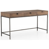 Trey Modular Writing Desk, Auburn Poplar - Furniture - Office - High Fashion Home