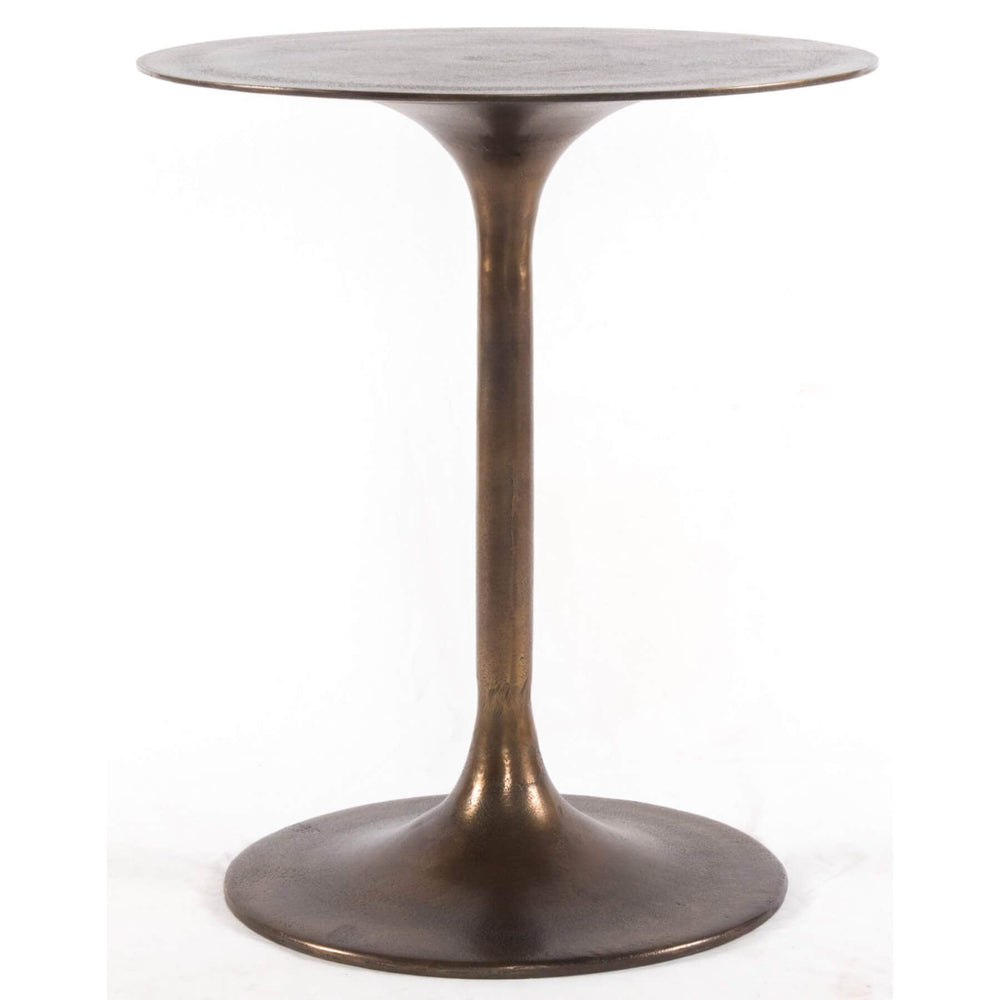 Tulip Side Table, Antique Rust - Furniture - Accent Tables - End Tables
