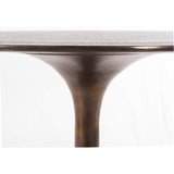 Tulip Side Table, Antique Rust - Furniture - Accent Tables - End Tables