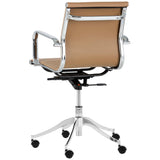 Tyler Full Back Office Chair, Tan - Furniture - Sunpan