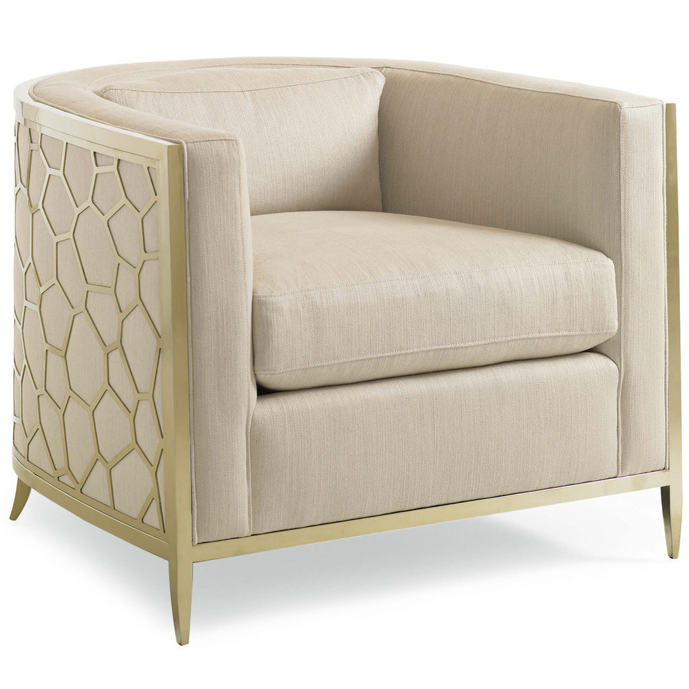 Ice Breaker Chair, Beige-Furniture - Chairs-High Fashion Home