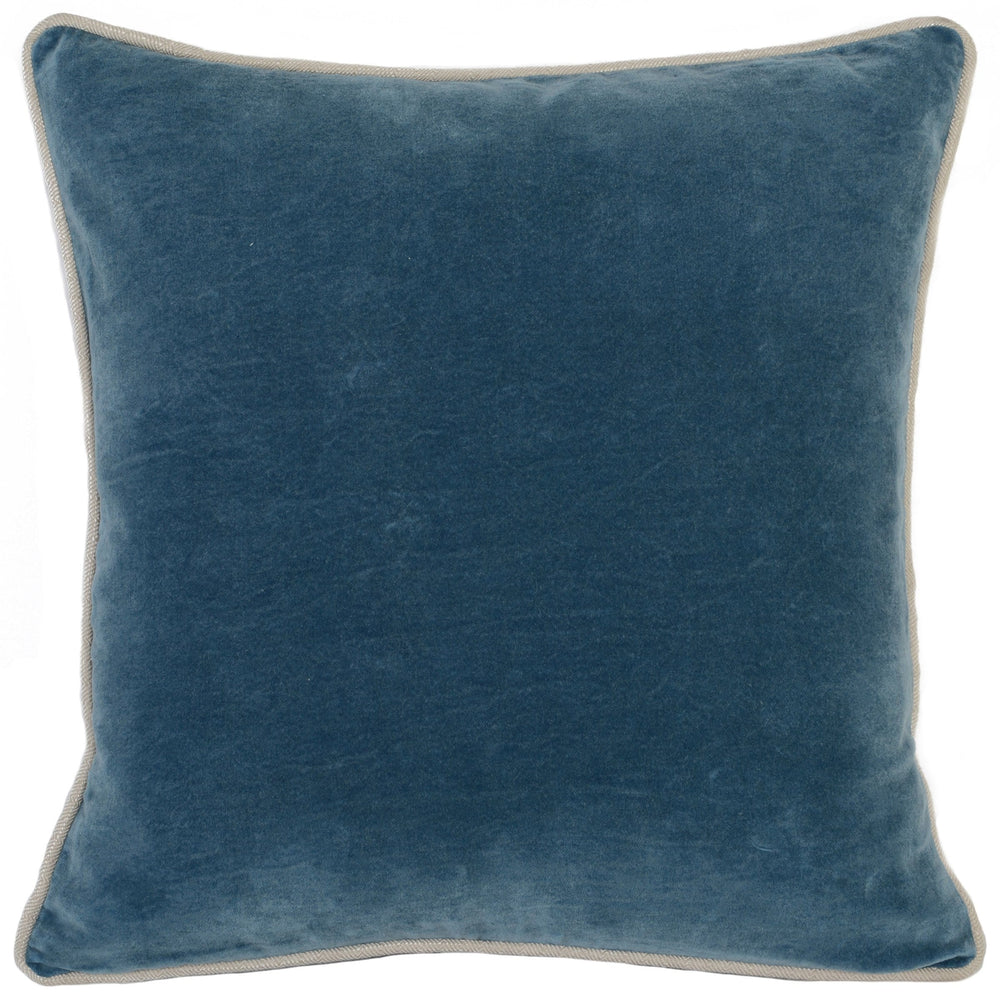 Heirloom Velvet Pillow, Marine - Accessories - High Fashion Home