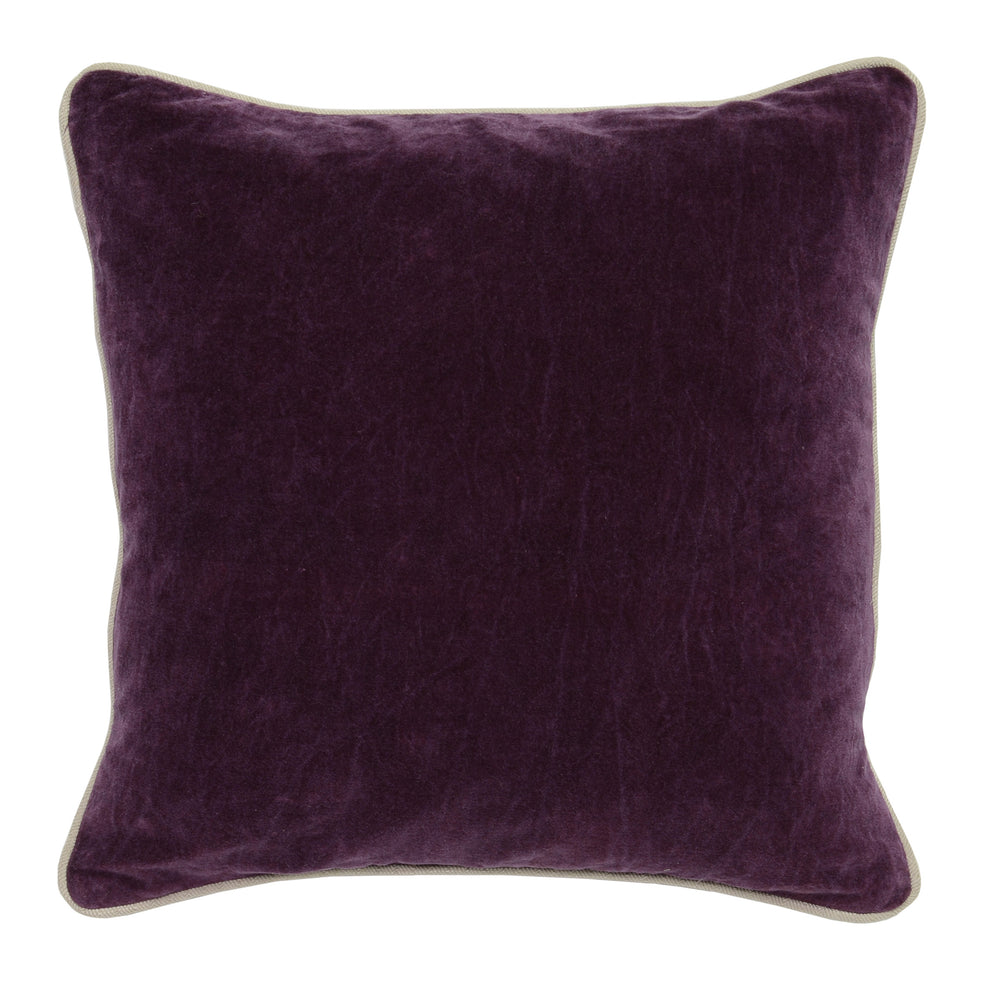 Heirloom Velvet Pillow, Plum - Accessories - Pillows