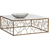 Vero Coffee Table, Rustic Bronze - Modern Furniture - Coffee Tables - High Fashion Home