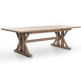 Tuscan Spring Extension Dining Table, 72" to 96" - Modern Furniture - Dining Table - High Fashion Home
