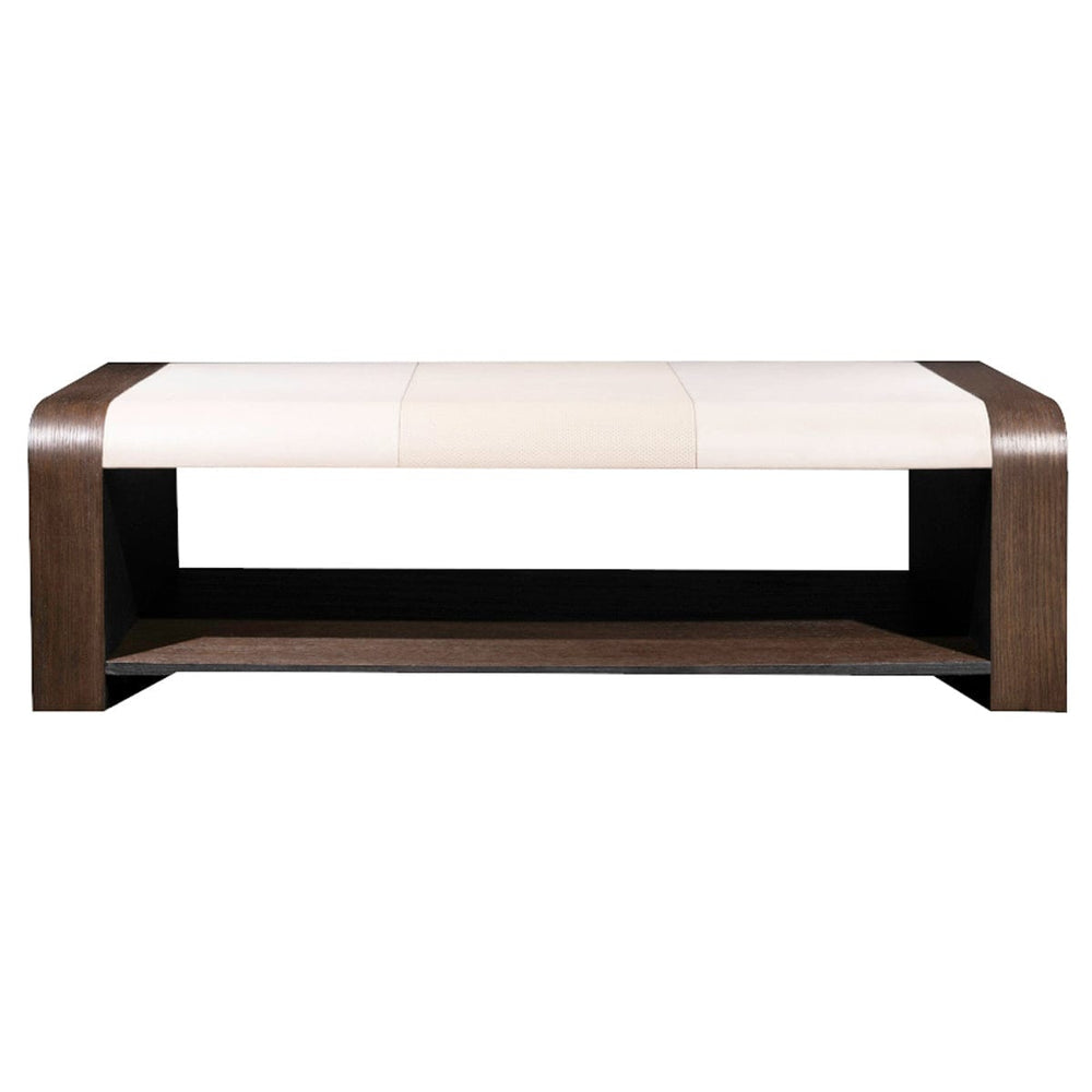 Watson Coffee Table, Madgascar Oak-Furniture - Accent Tables-High Fashion Home