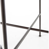 Wharton Bar Stool, Distressed Brown - Furniture - Dining - Dining Stools