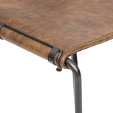 Wharton Dining Chair, Distressed Brown (Set of 2) - Furniture - Dining - High Fashion Home