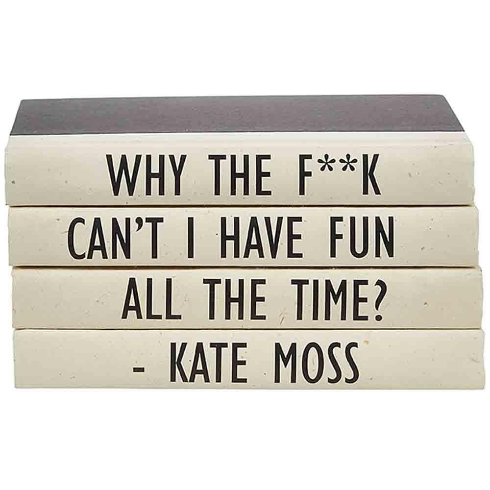 Stack of Books, Why The F**k - Accessories - High Fashion Home