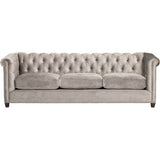 William Grand Sofa, Brussels Charcoal - Modern Furniture - Sofas - High Fashion Home